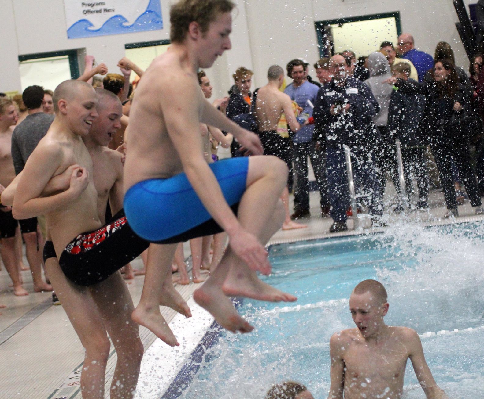 Sauk Prairie/Wisconsin Heights boys swim team
